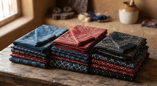 Pochampally Ikat Prism — 29 Drape Sandook