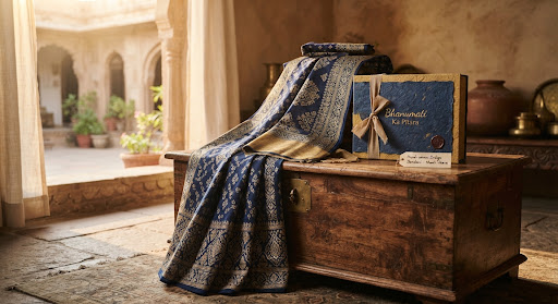 Mysore & Ilkal Gold — 29 Drape Sandook