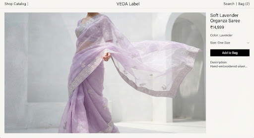 Banaras Brocade Heirloom — 20 Drape Sandook