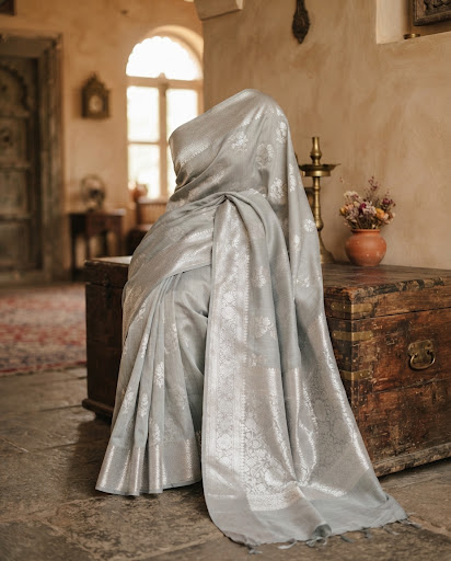 Banaras Brocade Heirloom — 29 Drape Sandook